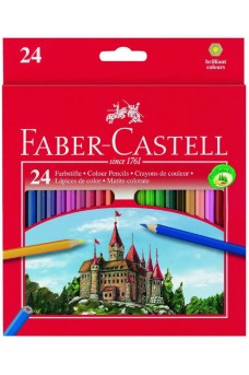 Ξυλομπογιές Faber-Castell 24 χρωμάτων  